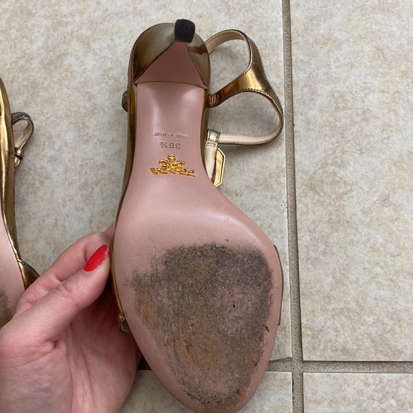 Prada Milano Italy shoes heels gem - Picture 8 of 10